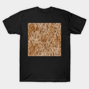 Caramel Fur Design T-Shirt